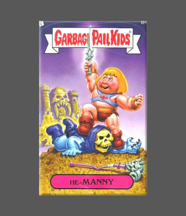 GARBAGE PAIL KIDS He Manny Magnet