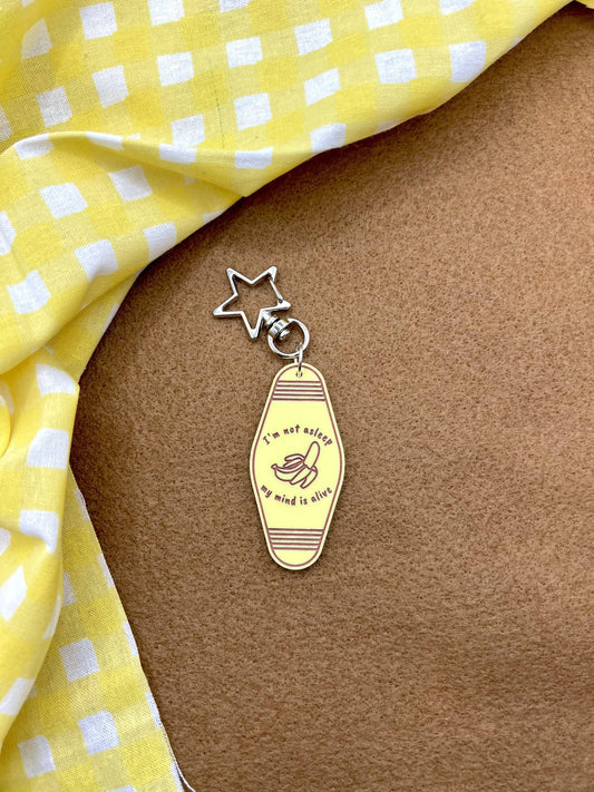 Taylor I'm not asleep, my mind is alive Mini Keychain