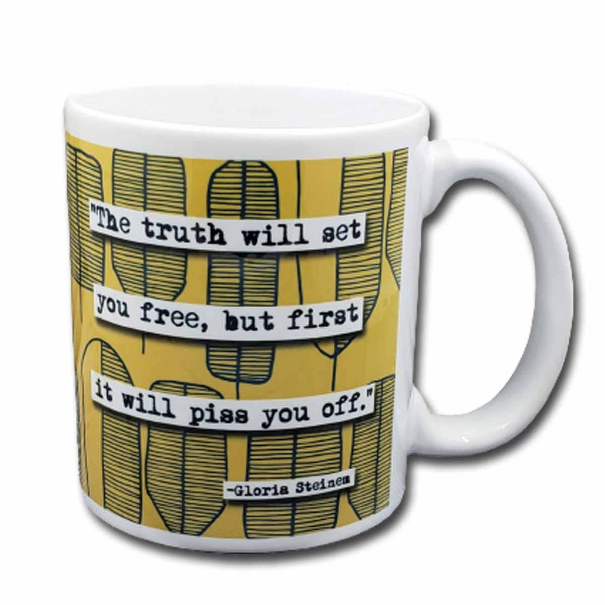 Gloria Steinem Coffee Mug