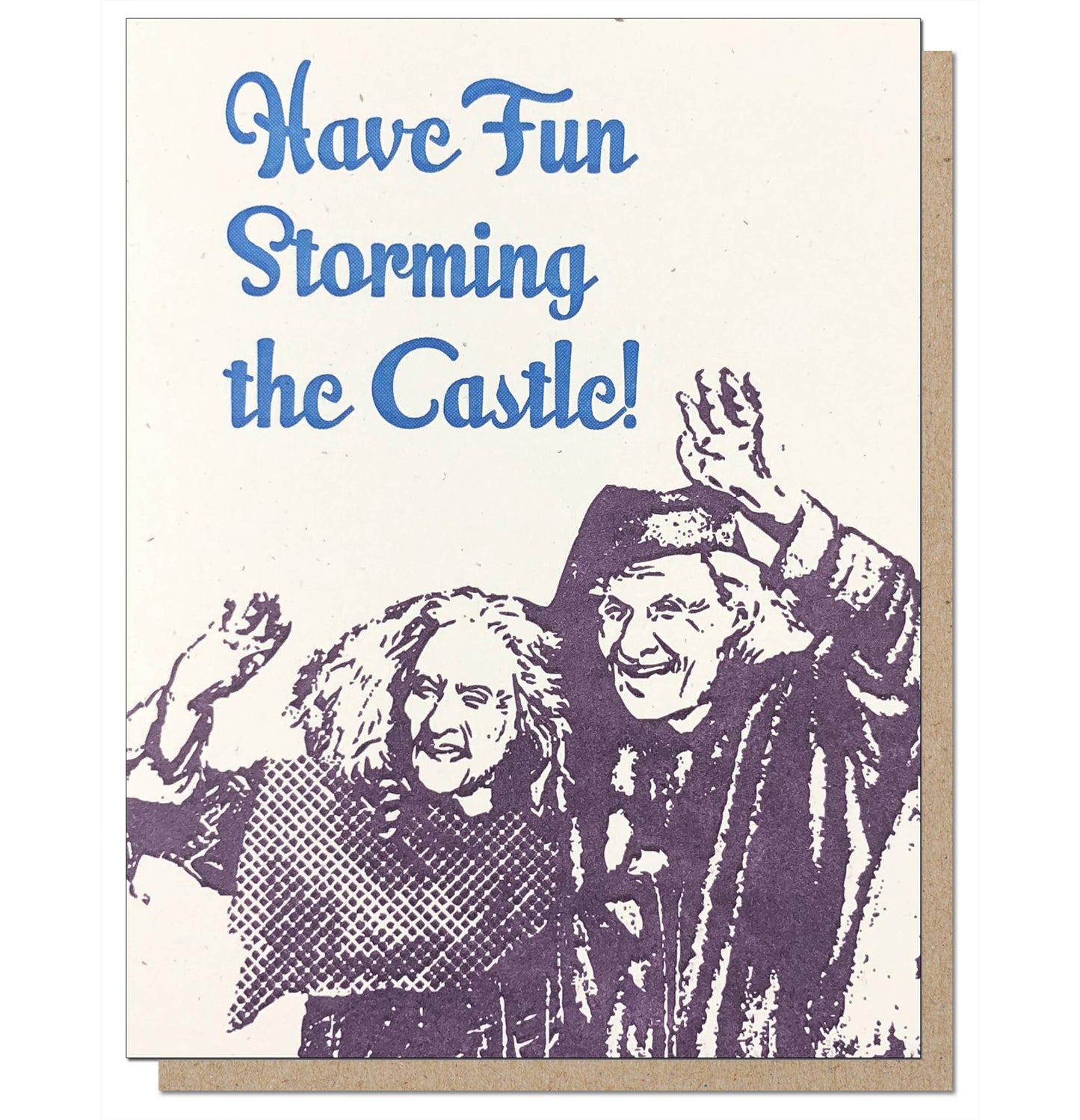 Princess Bride Storming the Castle Card
