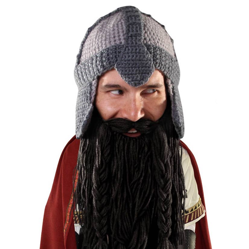 Barbarian Warrior - Beanie with Black Beard