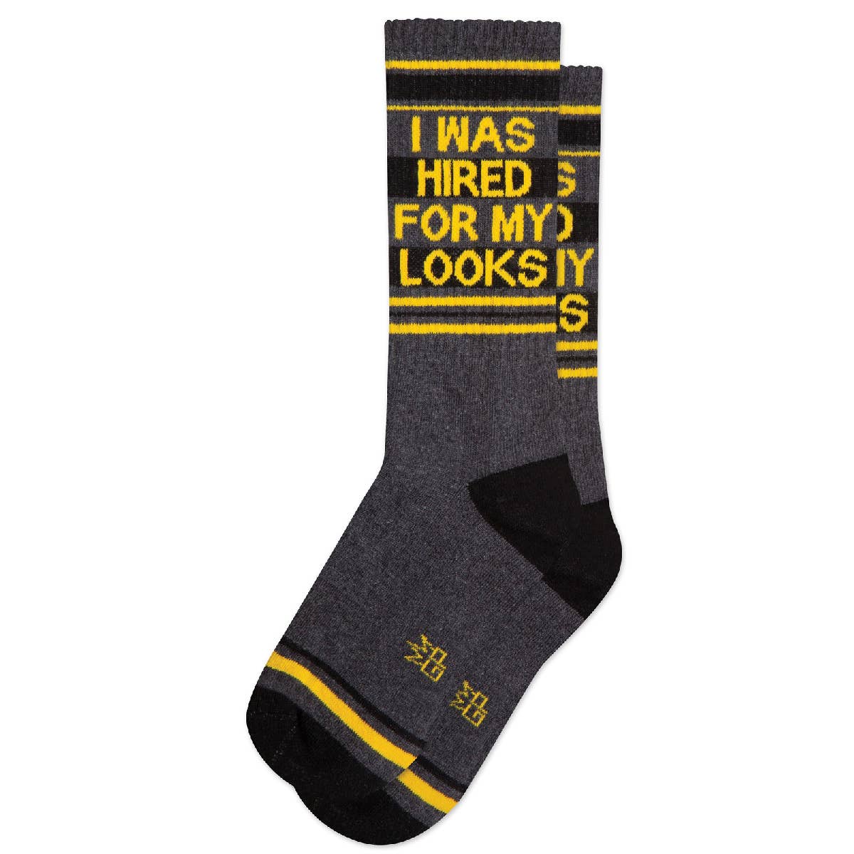 I Was Hired For My Looks Ribbed Gym Socks