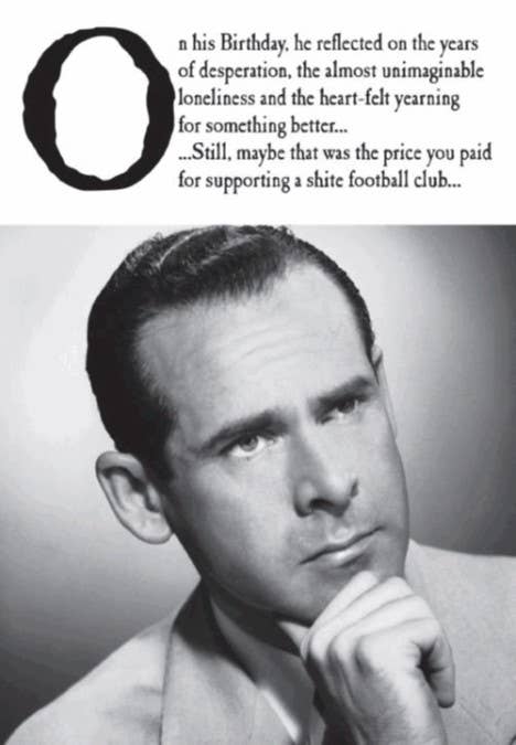 Football Birthday Greeting Card