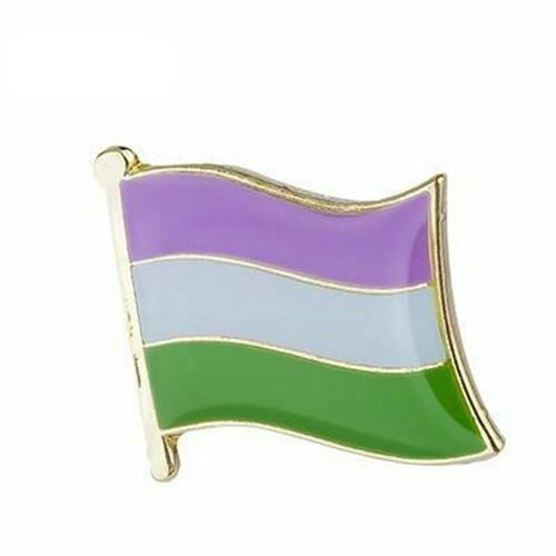 Genderqueer Pride Flag Pin