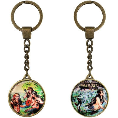 Mermaid Keychain - Dual sided