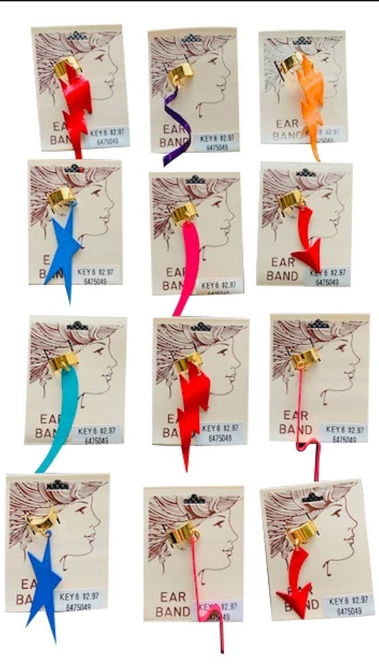 1980s ELECTRIC BOOGALOO Ear Cuff! Vintage Deadstock Jewelry