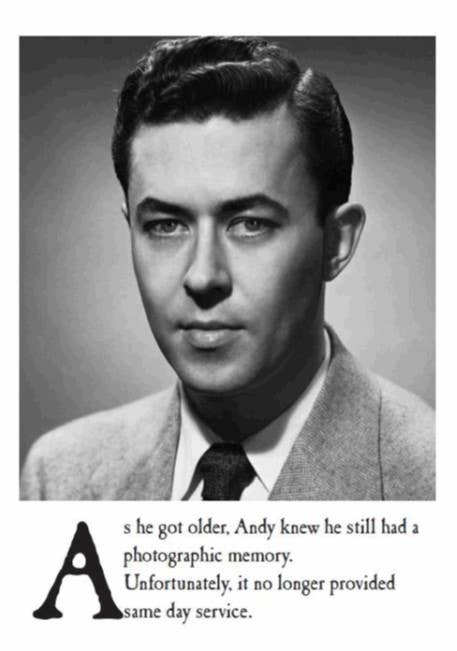 Photographic Memory - Birthday Greeting Card