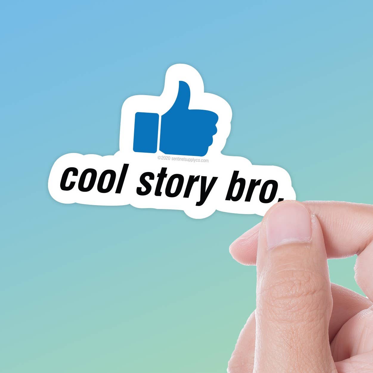 Cool Story Bro Sticker