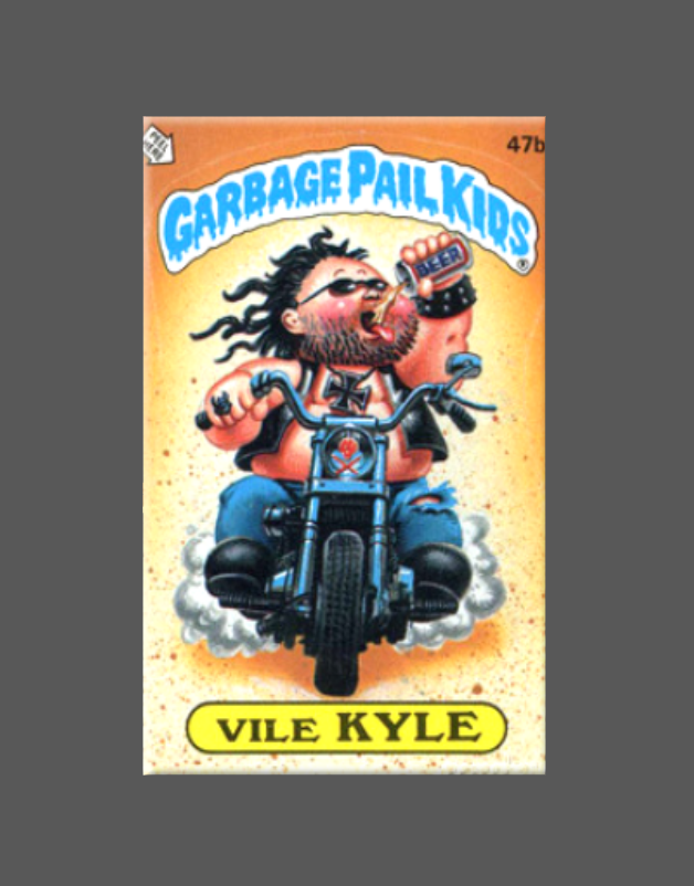 GARBAGE PAIL KIDS Vile Kyle Magnet