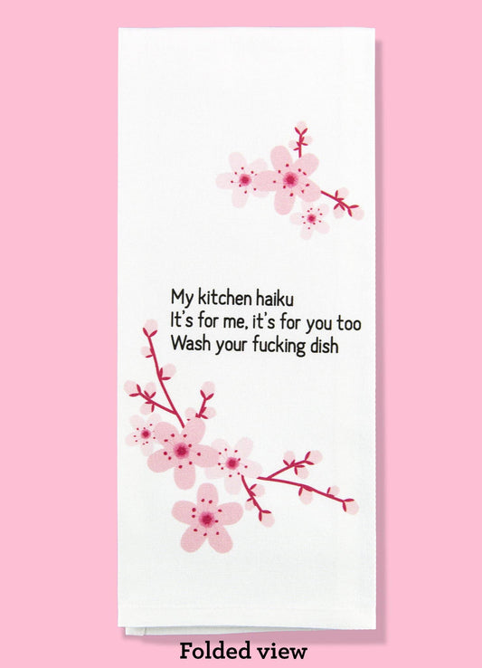 My Kitchen Haiku Dishtowel