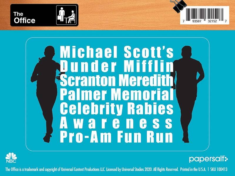 Dunder Mifflin The Office Logo' Sticker | Spreadshirt