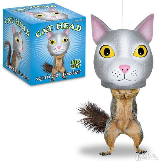 Cat Head Squirrel Feeder