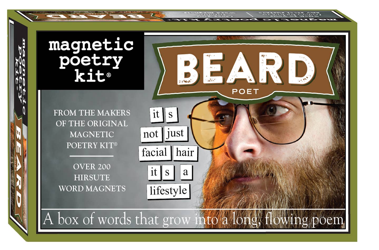 Magnetic Poetry - Beard Poet