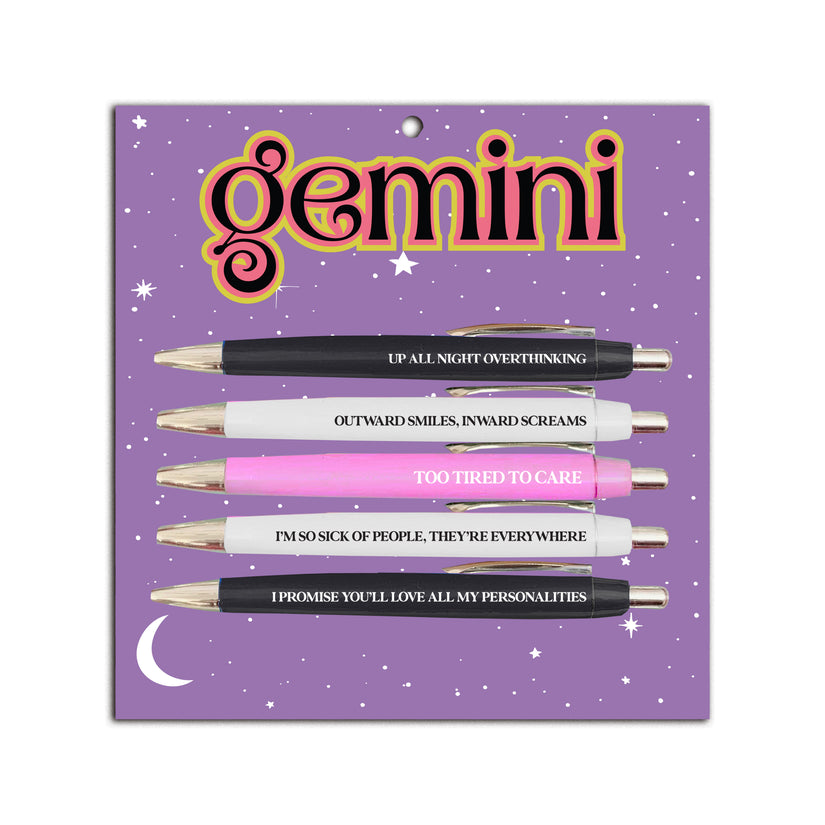 Gemini - Zodiac Pen Set