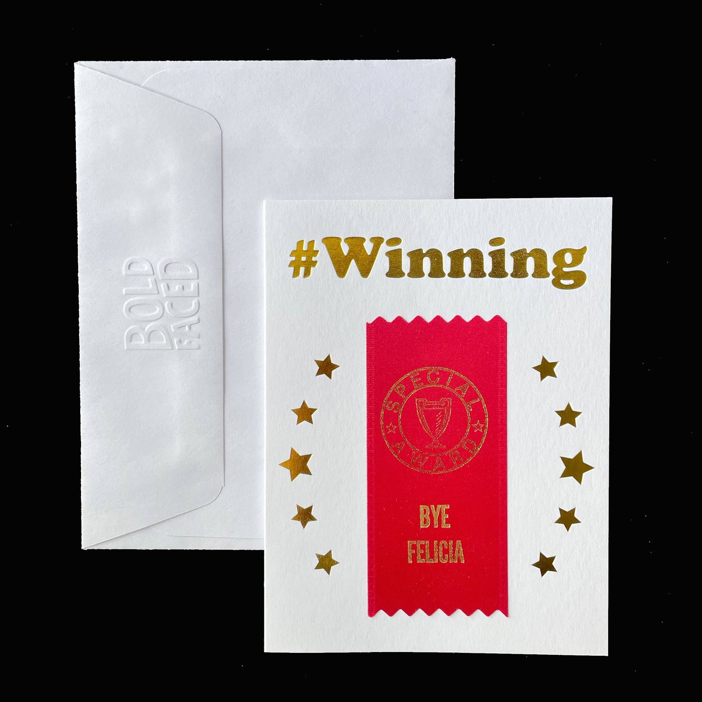 Bye Felicia Ribbon Card