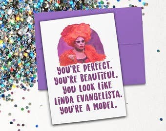 Aja - You're Perfect Card