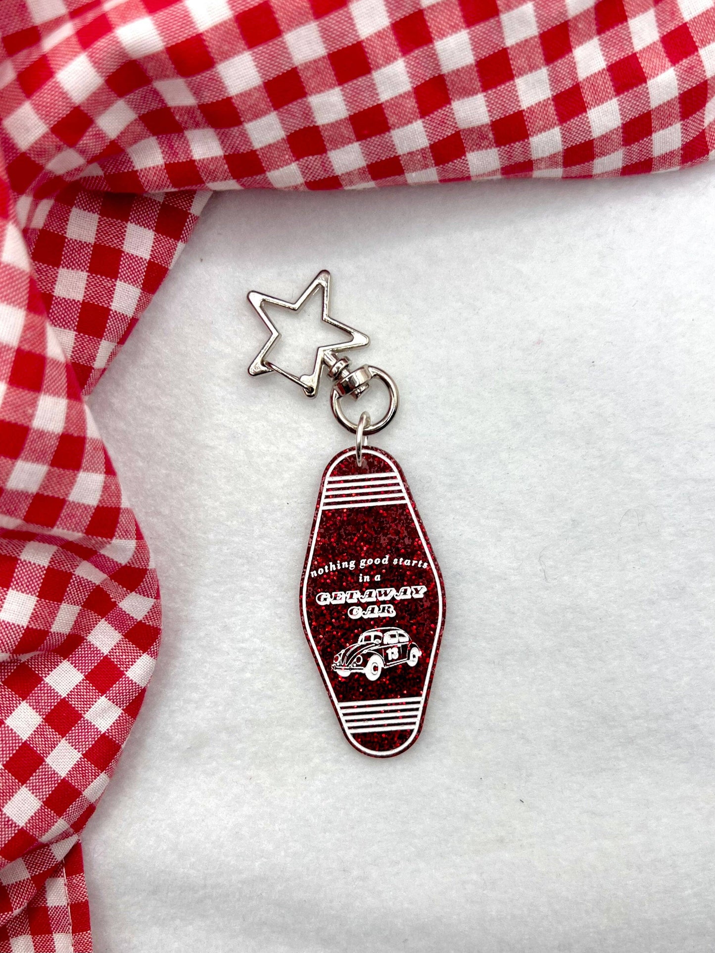 Taylor Getaway Car Mini Keyring