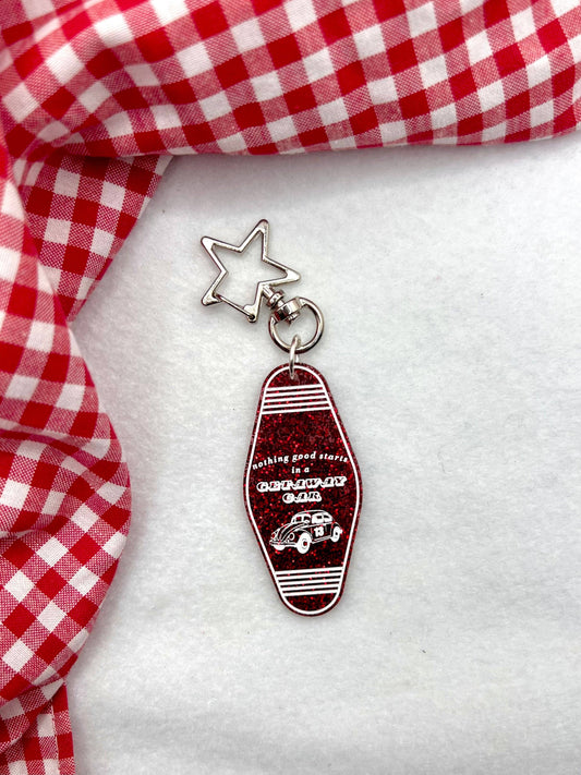 Taylor Getaway Car Mini Keyring