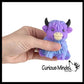 1 Marshmallow Highland Cow Animal Stress Balls - Ultra Soft 1PC