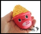 Fast Food Squishy Squeeze Stress Ball Soft Doh Filling 1PC