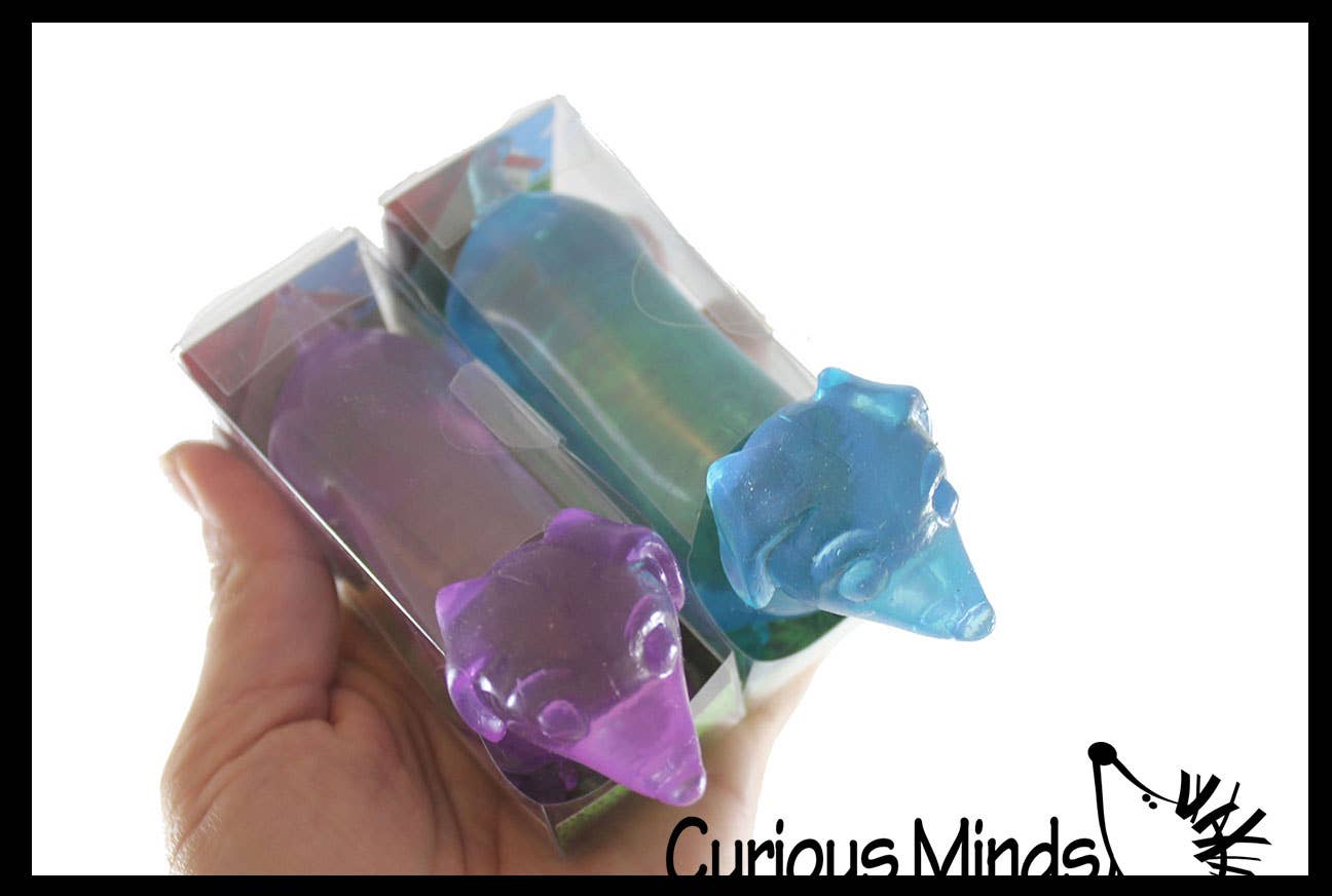 1 Sugar Dachshund Dog - Thick Glue/Gel Syrup Toy