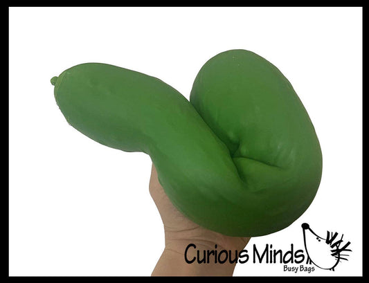 1 Jumbo Doh Pickle Soft Slow Rise- Filled Squeeze Squish