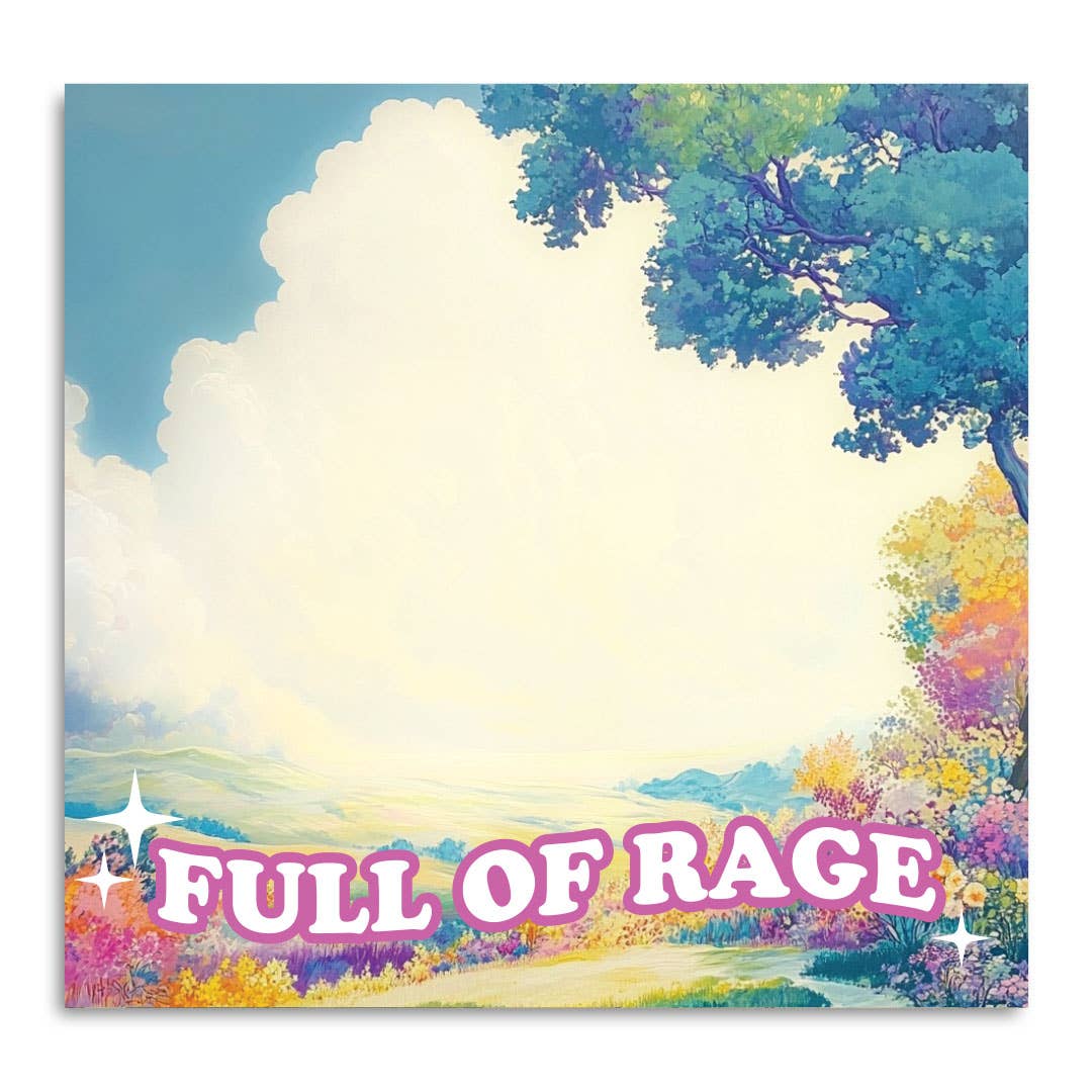 Full of Rage - Sticky Note Pad