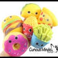 Fast Food Squishy Squeeze Stress Ball Soft Doh Filling 1PC