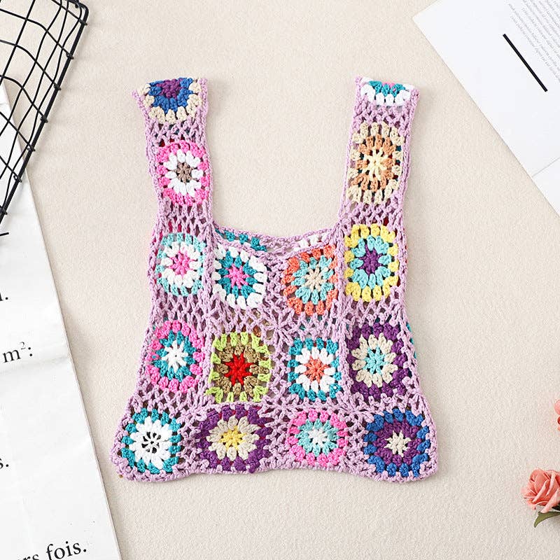 Funkyrel® Atzbranding Limited - Cosbai - Bohemian Vintage Crochet Bag