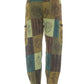 Rising International Inc - Cotton Patchwork Hand Brush Jungle Yoga Pant D721