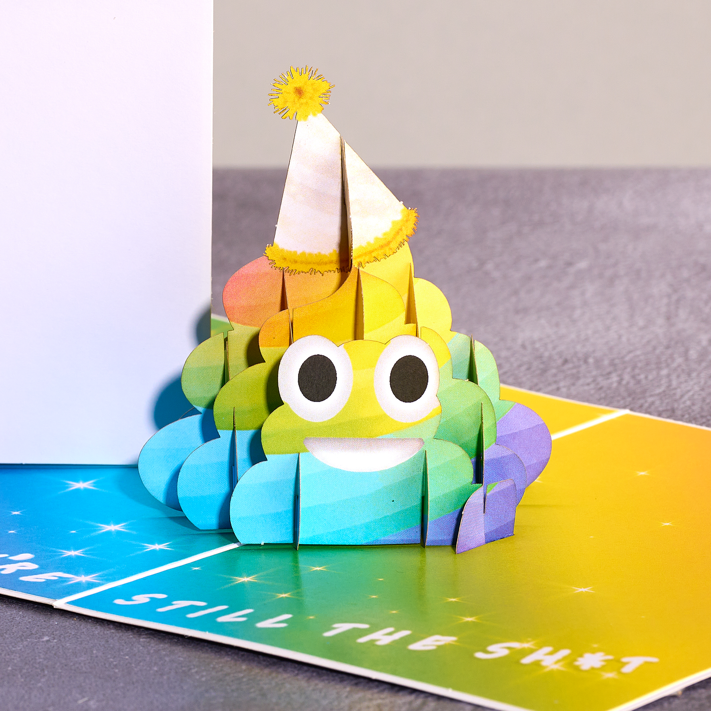 Holy Crap You’re Old  3D Pop-Up Birthday Card