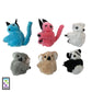 CLIP-ON CRITTER PLUSH ANIMAL CLIP TOY  1PC