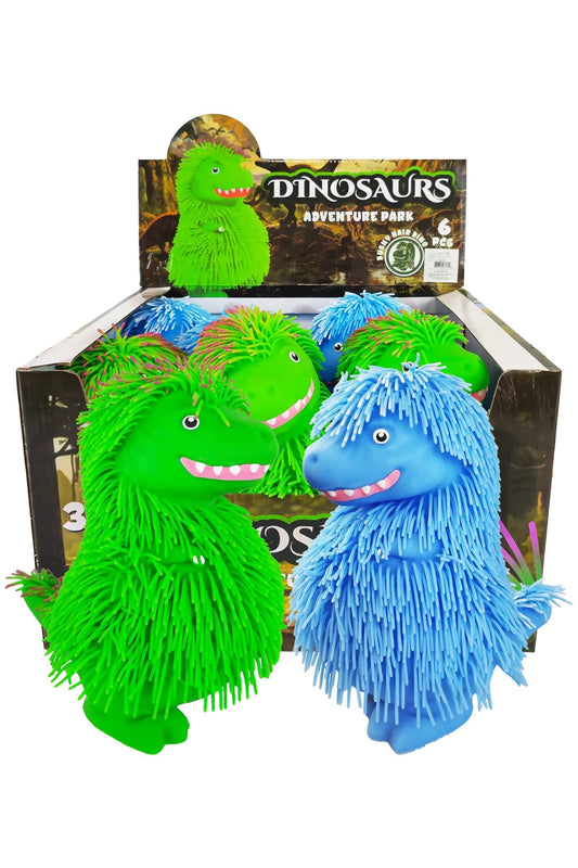 Jumbo Dinosaur Spiky Puffer Led 9"x7" Squishy - 1 PC
