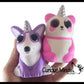 Small Mystical Animal with Horn and Wings Slow Rise Squishy -1Pc