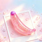 Eagle Crest Industries Inc. - Glitter Banana TPR Squishy Stress Relief Fidget Toy