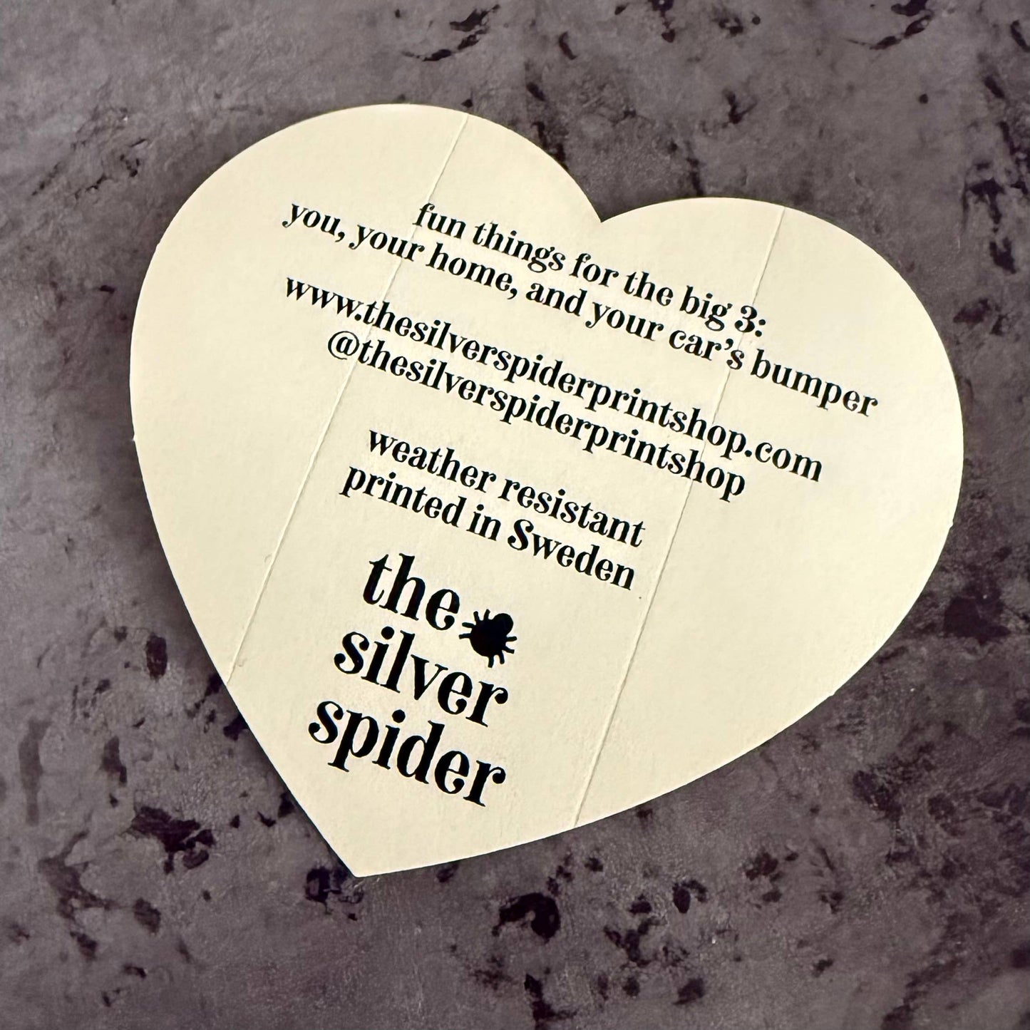 The Silver Spider - Corn Dogs fair foods vinyl Heart Sticker restaurant gifts