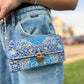 Umays Boho - Rug Design Crossbody Bag, Boho Shoulder Bag