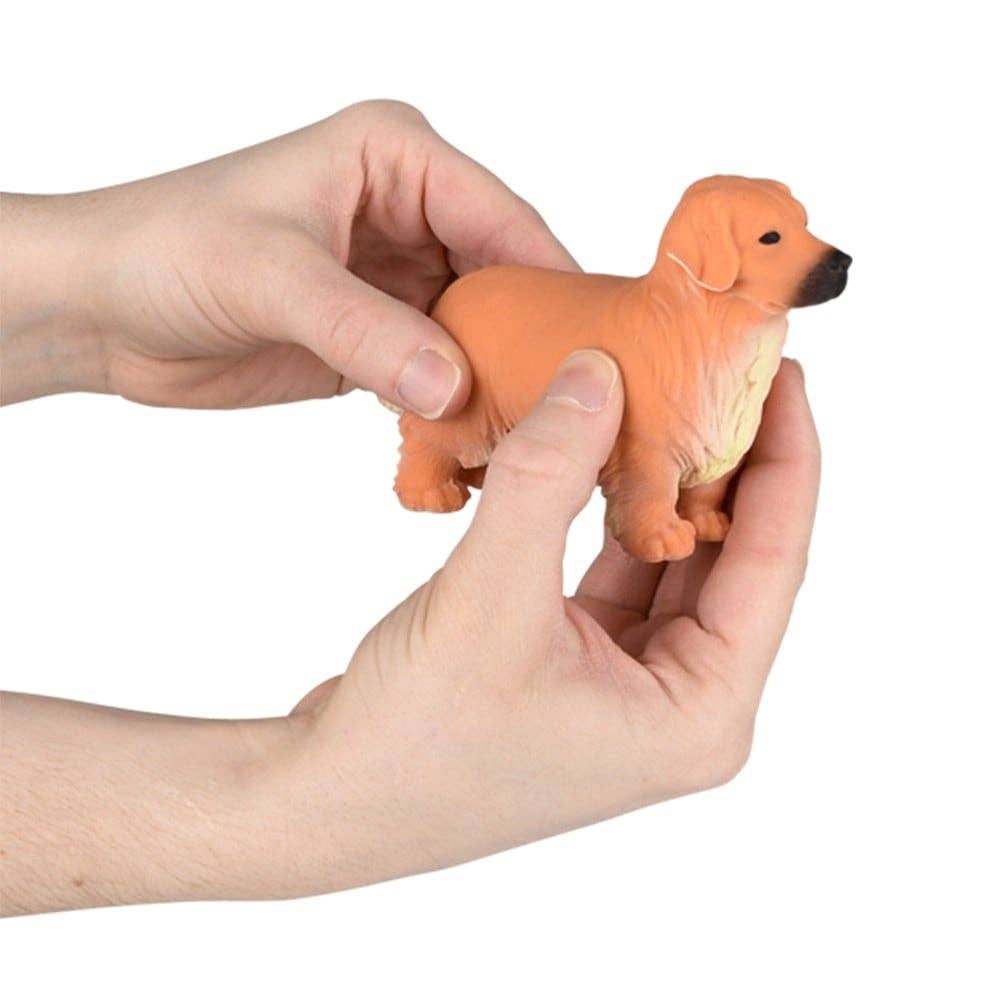 Stretchy Golden Retriever 5.25" 1PC