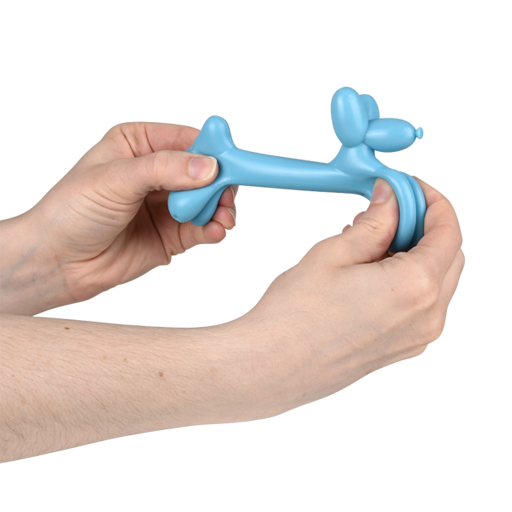 3.5" STRETCHY AND SAND BALLOON DOG  1PC