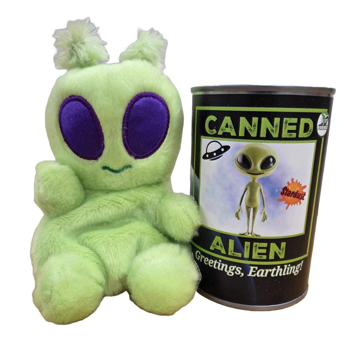 Canned Alien | Stuffed Plush | Funny Jokes