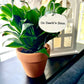 On Death's Door Flower Pot Plant Stake