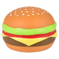 3.25" SQUISH AND STRETCH HAMBURGER 1PC