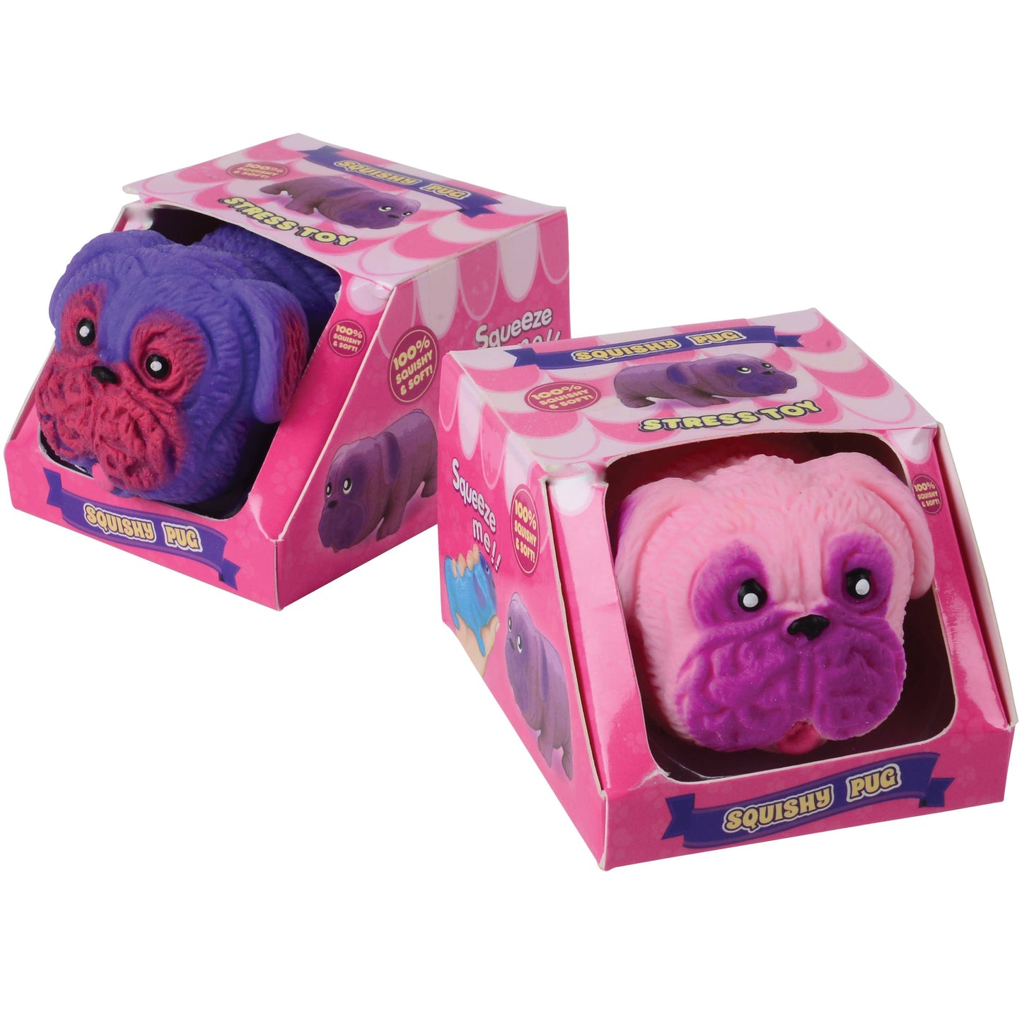 Squishy Stretchy Pug - 1 PC