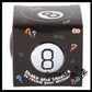 Curious Minds Toys - Squishy Fortune Teller 8 Ball Answering Black Ball Question Toy - Fortune Telling Toy - Classic Fun Predictor Toy - Answers Questions Stress Ball