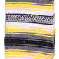 Sunshine Joy - Authentic Mexican Falsa Blankets Available in 9 Colors 51x78