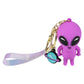 2.25" Alien Charm Wristlet Backpack Keyring 1PC