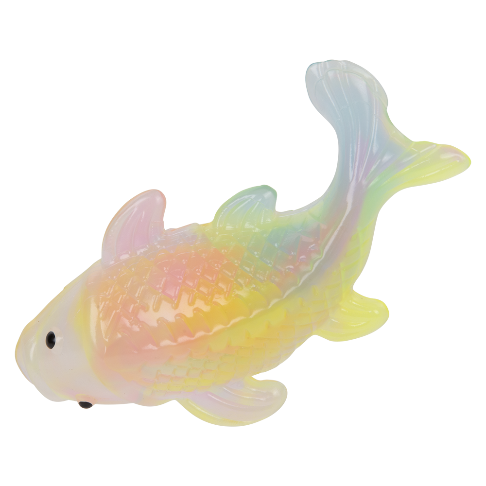 4.5" STICKY RAINBOW KOI FISH