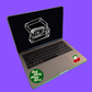 Sad little plant bitch Sticker mini