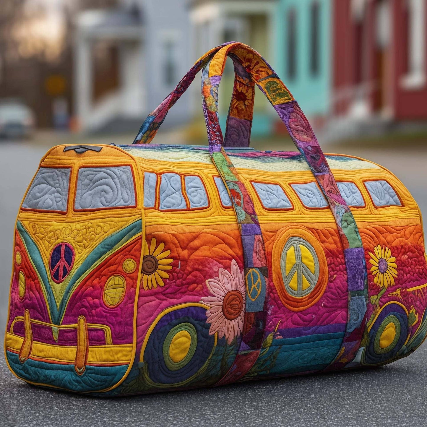 Ekartini - Short Handle Quilted Travel Bag Multipurpose Sports Gym Bag