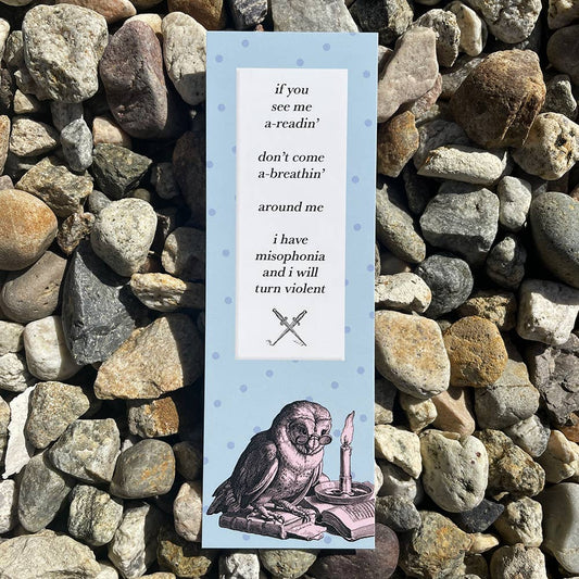 Misophonia Bookmark